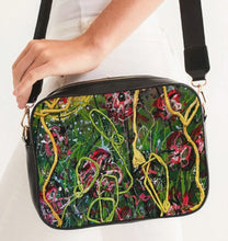 Load image into Gallery viewer, Crossbody Bag-&quot;Dance of the Vines&quot;
