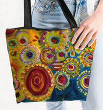 Load image into Gallery viewer, Canvas Zip Tote - &quot;My Mirage&quot;
