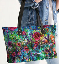 Load image into Gallery viewer, Stylish Tote, &quot;Twisted Rose&quot;
