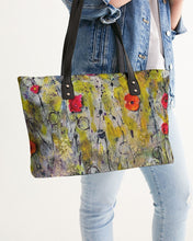 Load image into Gallery viewer, Stylish Tote - &quot;Foil Flower&quot;
