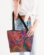 Load image into Gallery viewer, Canvas Zip Tote - &quot;Color Me&quot;
