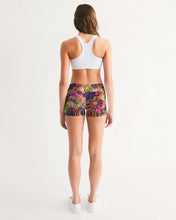 Load image into Gallery viewer, Mid-Rise Yoga Shorts - &quot;Dungeons&quot;
