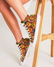 Load image into Gallery viewer, Women&#39;s Hightop Canvas Shoe -&quot;Mayhem&quot;

