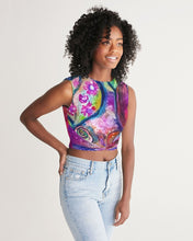 Load image into Gallery viewer, Women&#39;s Twist-Front Tank - &quot;The Vines&quot;
