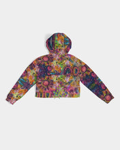 Load image into Gallery viewer, Women&#39;s Cropped Windbreaker - &quot;Dungeons&quot;
