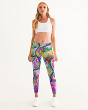 Load image into Gallery viewer, Women&#39;s Yoga Pants- &quot;The Vines&quot;
