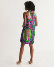 Load image into Gallery viewer, Women&#39;s Halter Dress - &quot;Kaleidoscope&quot;
