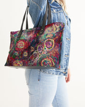 Load image into Gallery viewer, Stylish Tote, &quot;Magenta Frenzy&quot;
