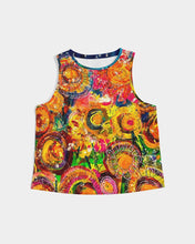 Load image into Gallery viewer, Women&#39;s Cropped Tank -&quot;Mayhem&quot;
