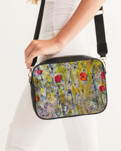 Load image into Gallery viewer, Crossbody Bag - &quot;Foil Flower&quot;

