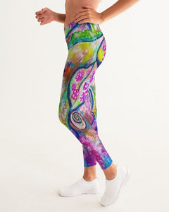 Women's Yoga Pants- "The Vines"