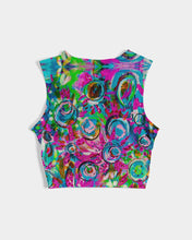 Load image into Gallery viewer, Women&#39;s Twist-Front Tank - &quot;Chaos&quot;
