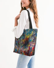 Load image into Gallery viewer, &quot;Metal Ghost&quot; Canvas Zip Tote
