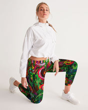 Load image into Gallery viewer, Women&#39;s Track Pants, &quot;Wild Flowers&quot;
