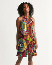 Load image into Gallery viewer, Women&#39;s Halter Dress - &quot;Lollipop Fantasy&quot;
