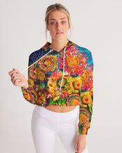 Load image into Gallery viewer, Women&#39;s Cropped Hoodie - &quot;Mayhem&quot;
