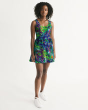 Load image into Gallery viewer, Women&#39;s Scoop Neck Skater Dress - &quot;Panic&quot;
