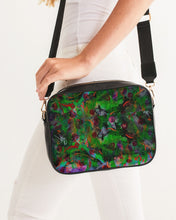 Load image into Gallery viewer, Crossbody Bag- &quot;Neon Garden&quot;
