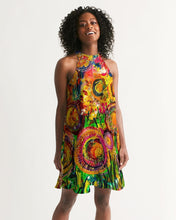 Load image into Gallery viewer, Women&#39;s Halter Dress - &quot;Mayhem&quot;
