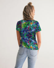 Load image into Gallery viewer, Women&#39;s V-Neck Tee - &quot;Panic&quot;
