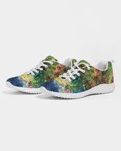 Load image into Gallery viewer, Athletic Shoe -&quot;Neon Garden at Night&quot;
