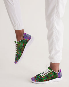Athletic Shoe, "Neon Garden"