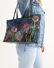 Load image into Gallery viewer, Night Poppy Stylish Tote
